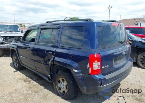 2017 Jeep Patriot Sport 4X4 из США, поврежденный, VIN 1C4NJRBB8HD105380